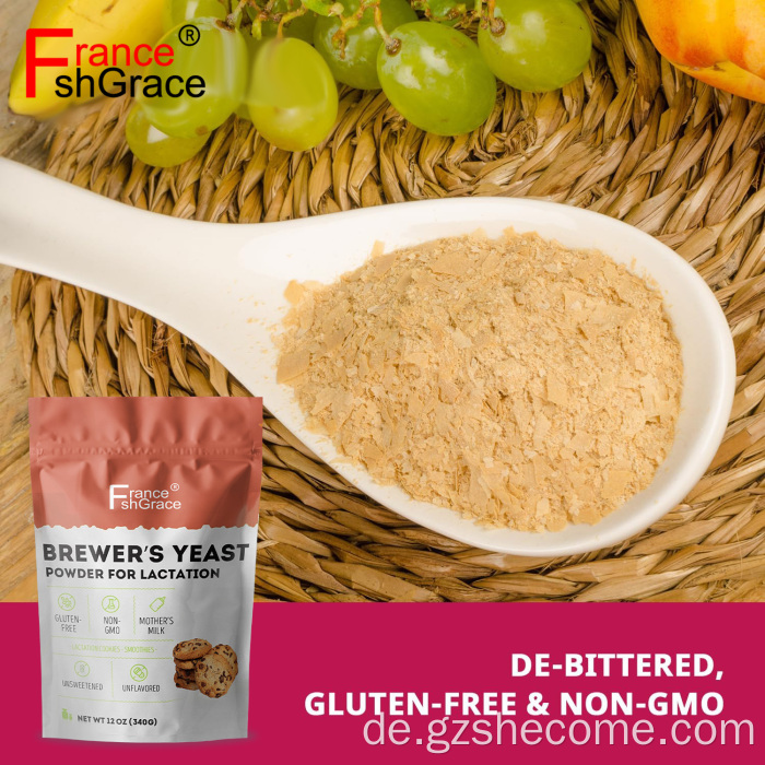 Bio-Bierhefepulver zur Unterstützung und stillenden Müttern